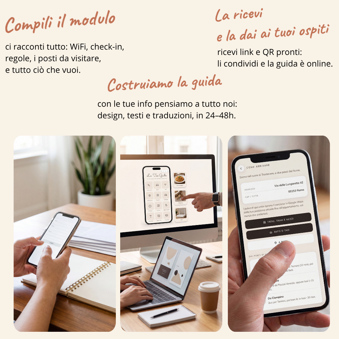 Guida interattiva per affitti brevi
